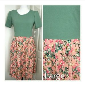 BNWT LuLaRoe Amelia Large dress